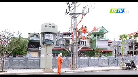 Phóng sự: Đảm bảo an toàn lưới điện mùa mưa bão