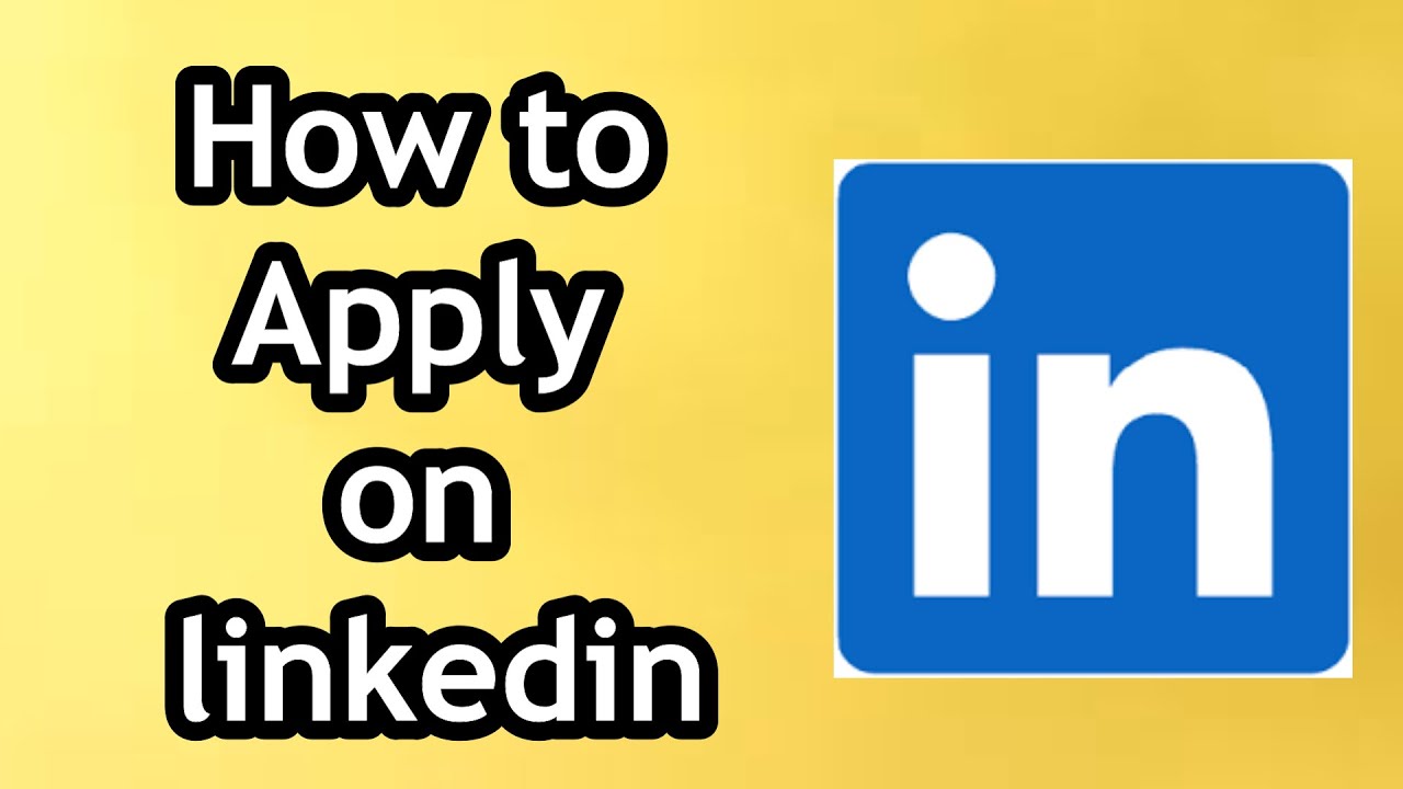 How to Apply on Linkedin in 2024 - YouTube