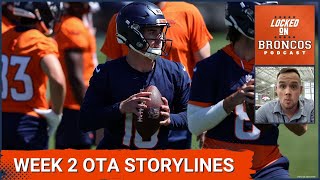 Denver Broncos QB Competition Taking Next Step at Week 2 of OTAs