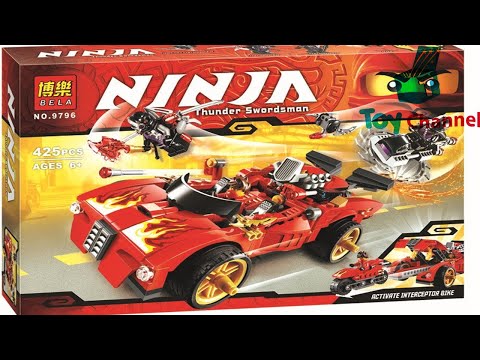 Lắp Ráp Lego Ninjago Siêu Xe X-1 Ninja Charger Của Kai Toy Channel