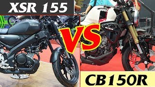 Honda Cb150r 2019 Vs Yamaha Xsr 155 2019 