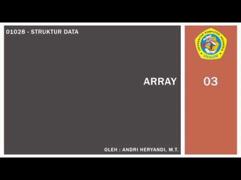 Struktur Data - Array