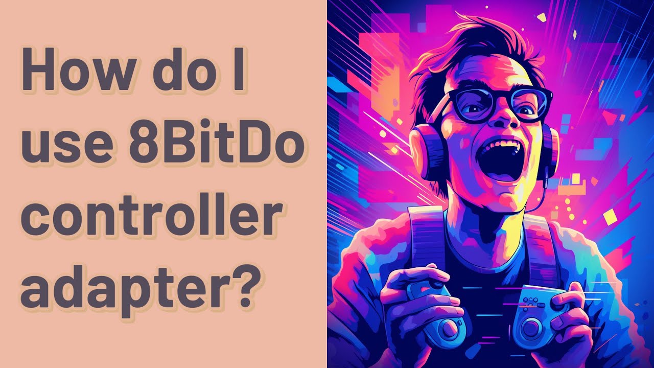 How do I use 8BitDo controller adapter? - YouTube
