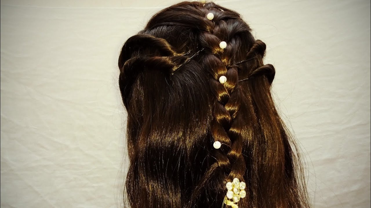 Simple hair design hair style hair design girl YouTube