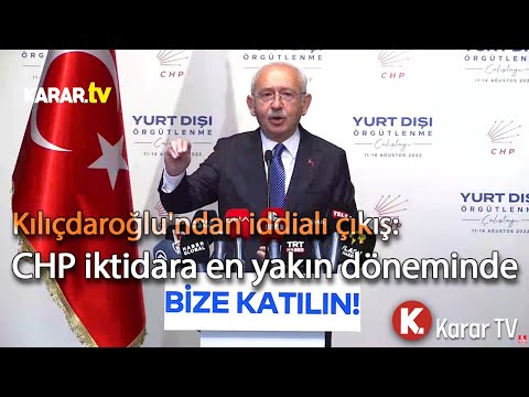 Kılıçdaroğlu'ndan İddialı Çıkış: CHP İktidara En Yakın Döneminde