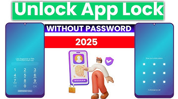 how to unlock applock without password | in realme/oppo/vivo/redmi/Samsung etc | open/remove applock