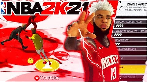 *NEW* ADVANCED DRIBBLE TUTORIAL! HOW TO GET OPEN IN NBA 2K21! + BEST DRIBBLE MOVES!!! (HANDCAM)!!!