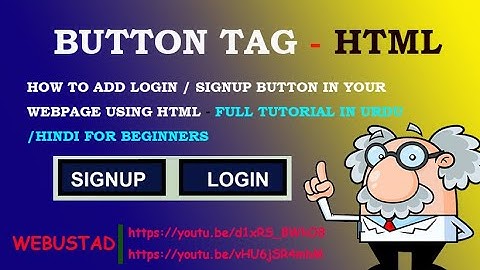 Create a Login Signup button in HTML using Notepad|Simple Login Form for beginners|HTML CSS tutorial