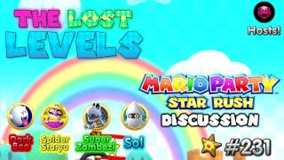 Episode 231 – Mario Party: Star Rush (Preview)
Its not The Lost Levels podcast without a preview podcast for the upcoming Mario Party game! Our preview podcast for Mario Party: Star Rush is here, and the podcast crew goes over all the news and interesting new details. Most importantly, we go over all the new modes, including Toad Scramble, Balloon Bash, Coinathlon, Mario Shuffle, Rhythm Recital, Challenge Tower, Boos Block Party, and the Character Museum. Are we excited for the game? What do we think of the lack of online capabilities? All this and more as Dark Boo hosts with co-hosts SuperZambezi, SpiderStaryu, and Sol! Episode 231 – Mario Party: Star Rush (Preview)
