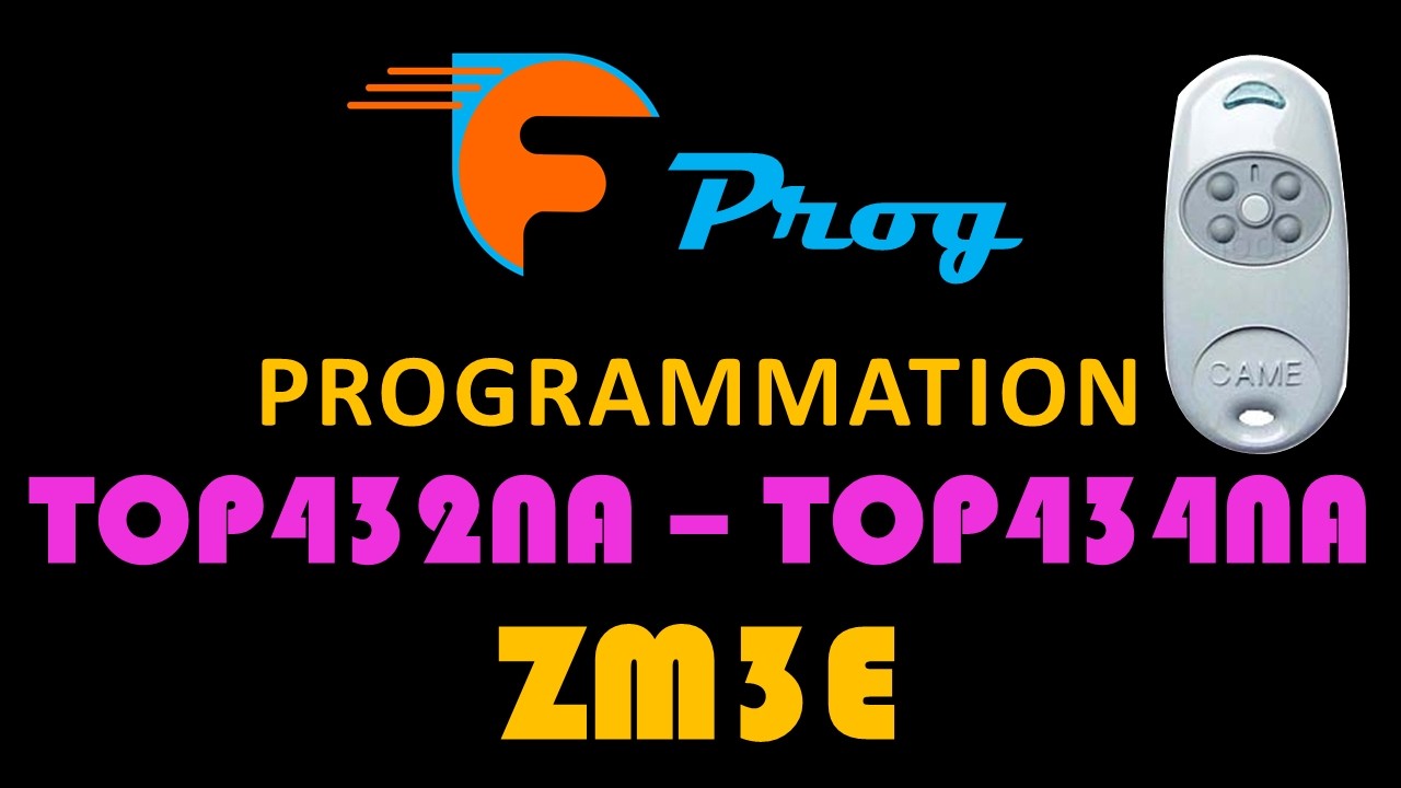 TOP432NA TOP434NA sur ZM3E CAME YouTube — free download