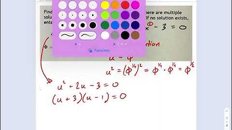 SM3.02.32 — Solving Radical Equations with U Substitution