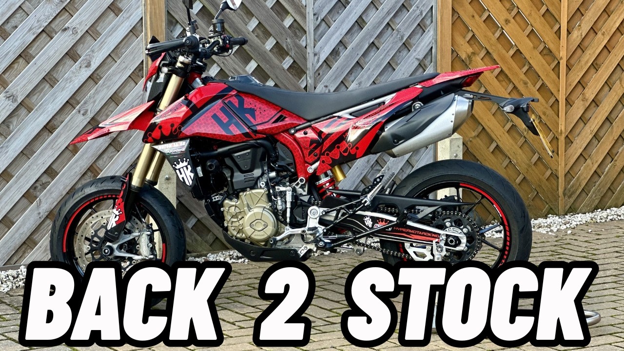 Снимаю все улучшения со своего Ducati Hypermotard 698 Mono... Вот почему?