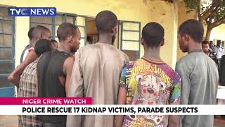 Full Police Rescue 17 Kidnap Victims, Parade Suspects In Niger Guide