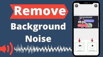 How To Remove Background Noise From Video In Mobile  (Fast & Easy)