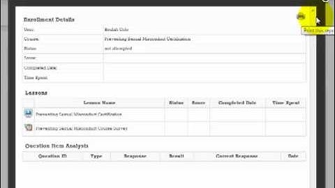 Learning Library Manager Role Overview