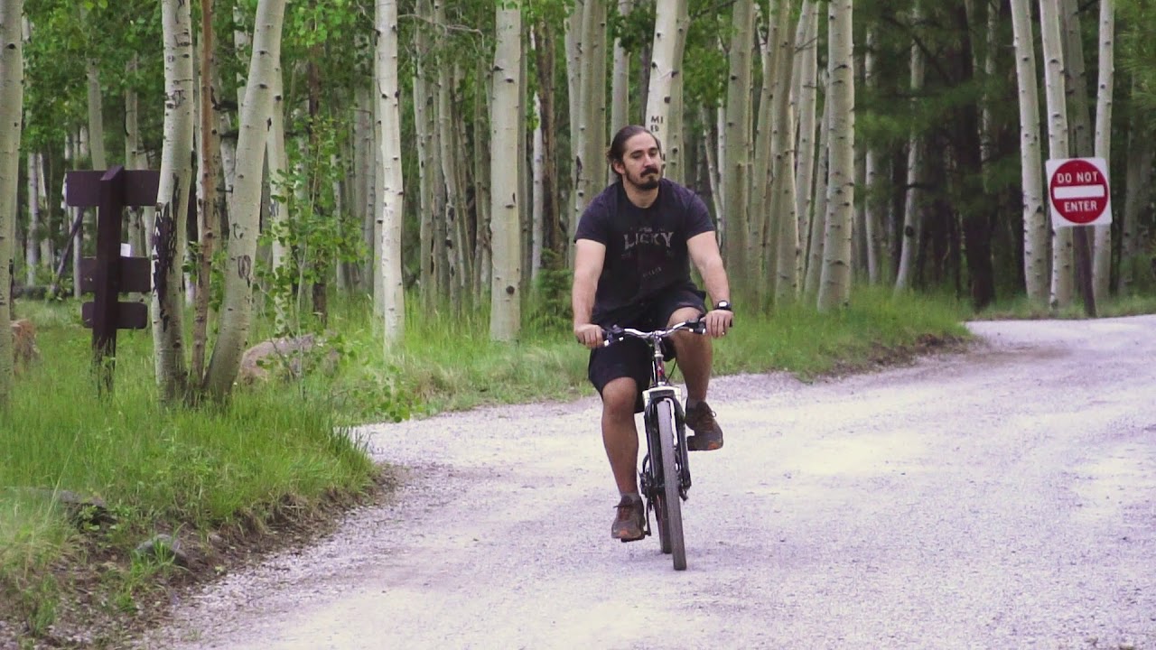 Camp folding mountain bike 26 inch 21 speed YouTube