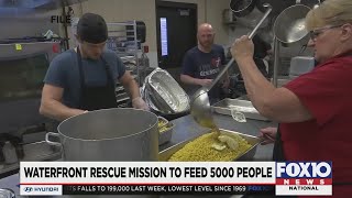 Waterfront Rescue Mission on the Gulf Coast to serve 5,000 meals this holiday season