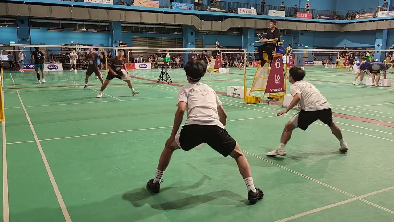 2025成大盃 公開男雙預賽 清華大學 戴偉翔洪紹中 vs 老頭擺 陳暉衡張竣釉