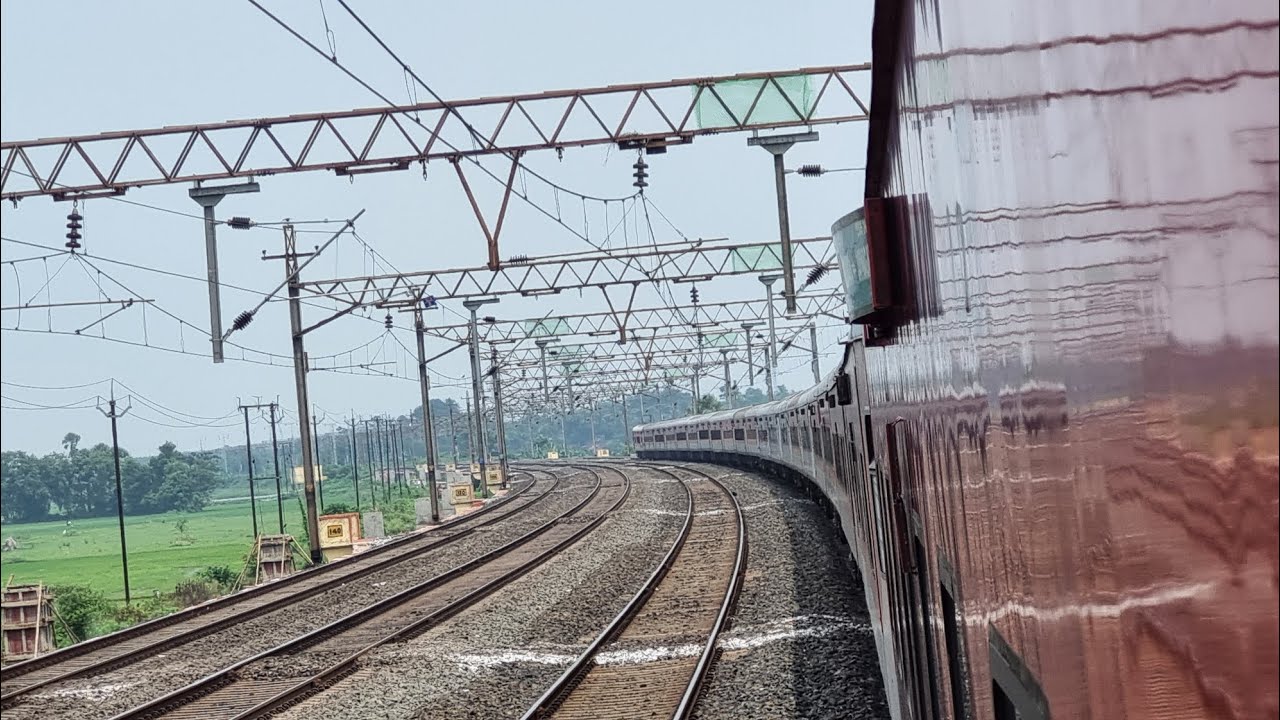 12357 Durgiana Express Full Journey From Kolkata To Bareilly In 1 AC ...