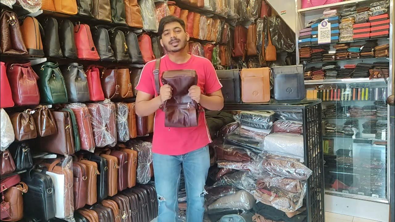 LEATHER BAG LEATHER SLING BAG SIDE BAG FOR MEN CROSS BODY BAG FOR