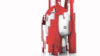 Cinema 4D Robot Appearance Test Animation