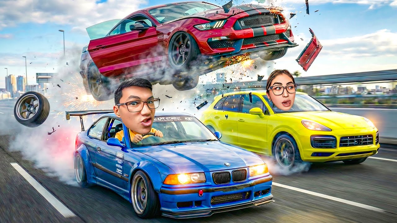 Динарамен Гонка 🏁 Мустанг бұзылды 🔧