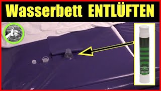 Wasserbett entlüften ✅ | Luft aus Wasserbett entfernen ✅ diy