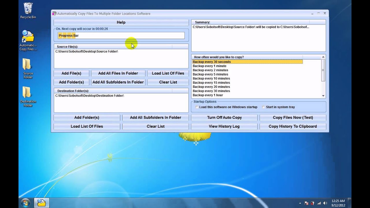 How To Use Automatically Copy Files To Multiple Folder Locations Software Youtube