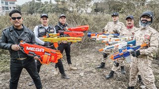 LTT Game Nerf War : Captain Warriors SEAL X Nerf Guns Fight Bandits Mr Zero The Last Survivor