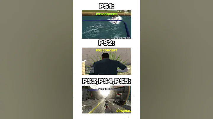 GTA 5 GAMEPLAY IN PS1,PS2,PS3,PS4,PS5 CONSOLES #gta #playstation #shorts #gta5
