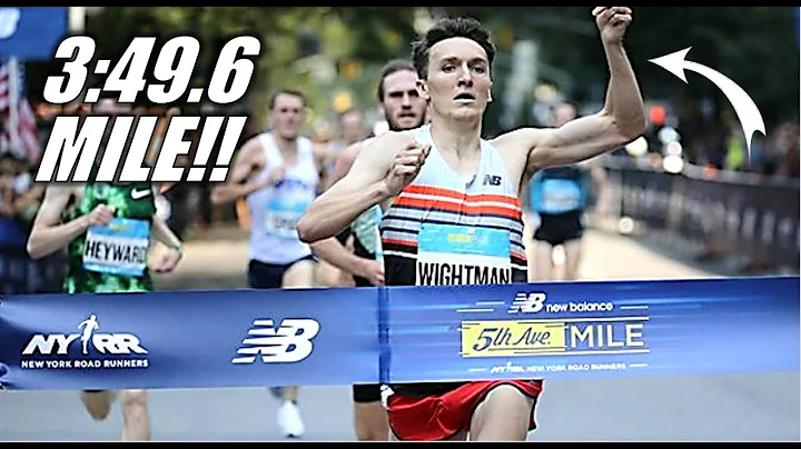 UNBELIEVABLE FINISH At 2021 5th Avenue Mile!! Jake...