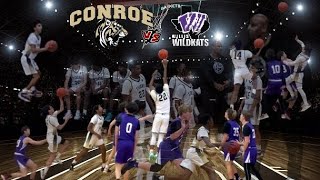 Conroe Tigers vs Willis Wildkats 9th Grade Boys Basketball Conroe White/B Team Jan. 13, 2023