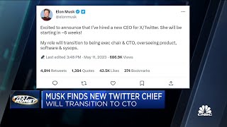Elon Musk announces he hired a new CEO for Twitter