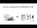 Ciss Kit | HP Deskjet 2330 | continuous ink supply system