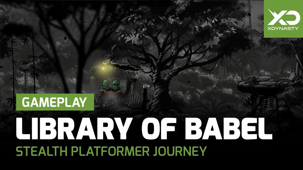 The Library of Babel | Stealth Platformer Journey