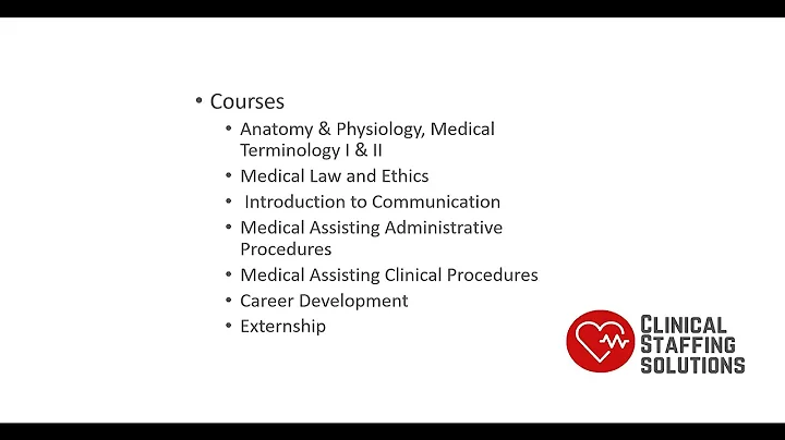Medical Assistant Training Program Information (Cl...