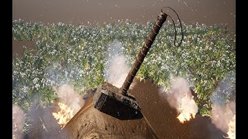 Thor Hammer 3D Model