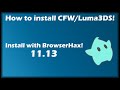 [OUTDATED] How To Install Luma3DS with BrowserHax!