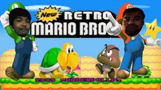 New Retro Mario Bros - GameArea - (WHERE DEM SHROOMS AT?!) - User video