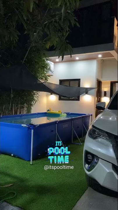 Intex portable pool via justinemariemc tiktok