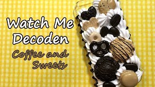 Coffee & Sweets DIY Phone Case | Watch Me Decoden 05