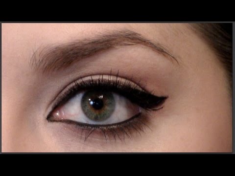 Dramatic Winged Eyeliner Tutorial - Just Jen Makeup