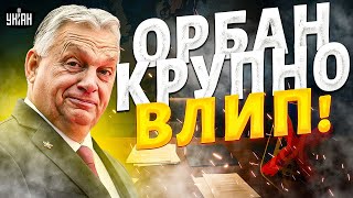 Орбан объявил ВОЙНУ Украине и Брюсселю. Венгрия в большой беде: деда пора убирать
