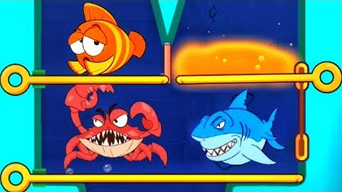 Save The Fish Fishdom Pull The Pin Fish Rescue Gameplay Part 2