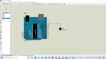 Comment Allumer et clignoter une LED par Arduino avec le logiciel Proteus