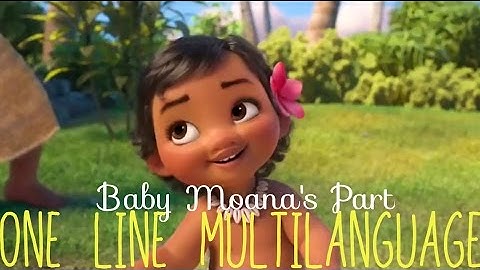 Moana: "Where You Are" Baby Moana