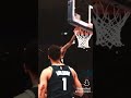 This dunk was cracked