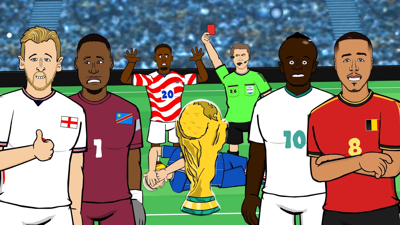 Kane saves England! Senegal stunned by Belgium! Balogun red card!