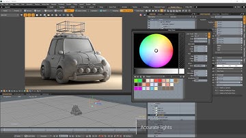 V-Ray for MODO – Accurate Lights