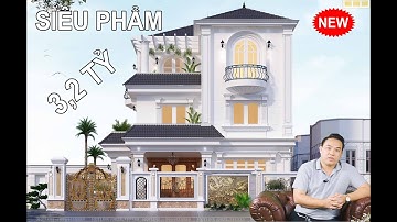 MH0039 - SIÊU PHẨM biệt thự 3 tầng TÂN CỔ ĐIỂN đẹp nhất BẮC NINH